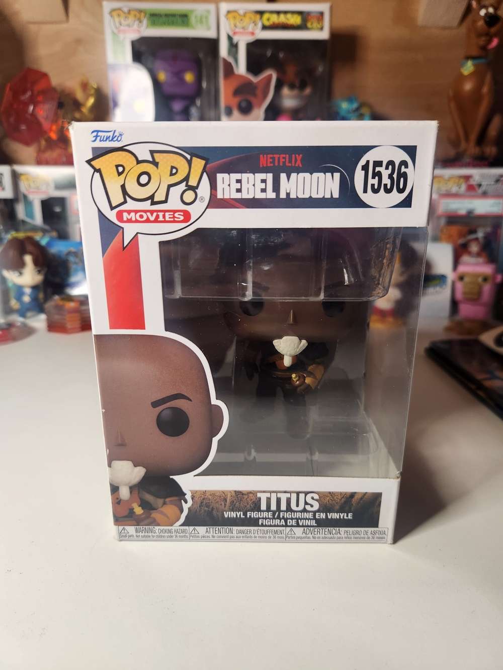 Funko POP! Titus Vinyl Figure - Brown, Black, Cream